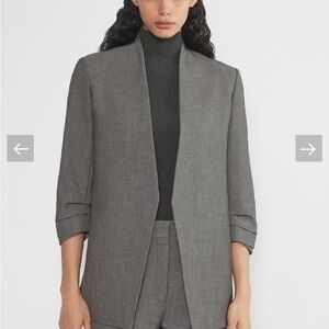 Babaton Charcoal new power blazer with Markova pants